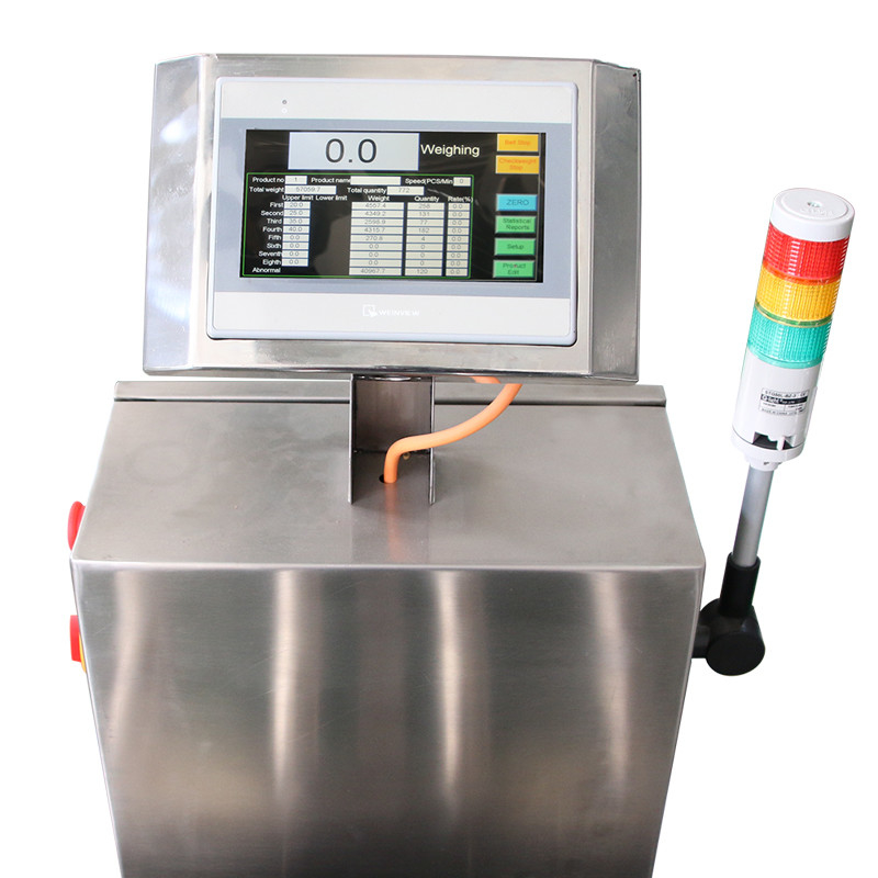 High load ability conveyor belt weighting scale checkweigher
